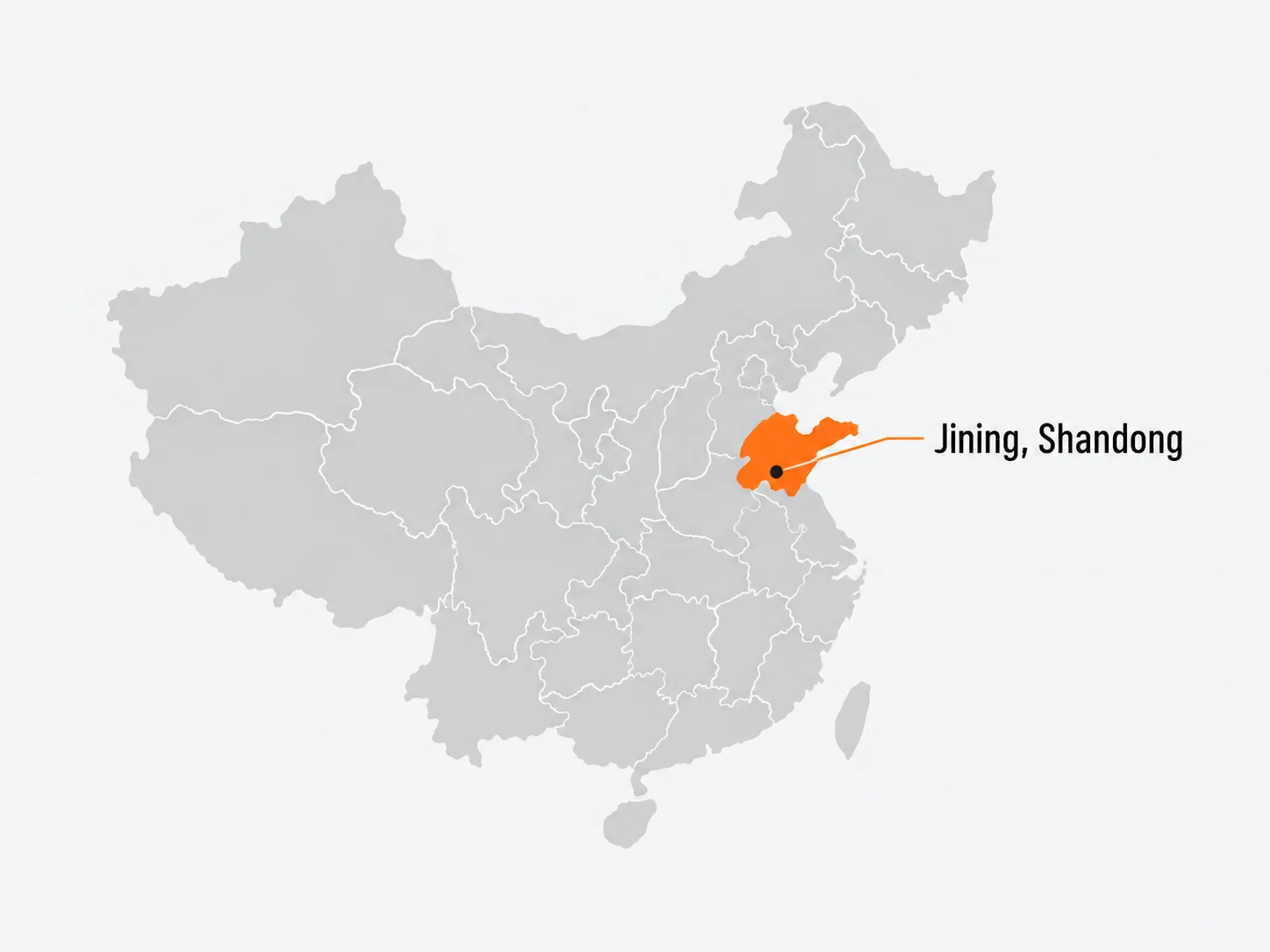jining map | Jining Mingtuo Machinery