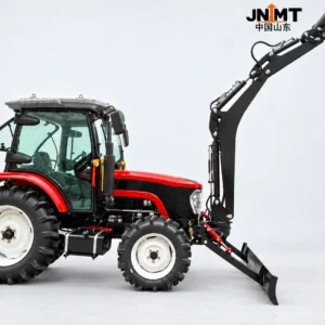 1004-1204 Wheeled Tractor with Cab and Excavator Attachment - JNMT, Shandong, China